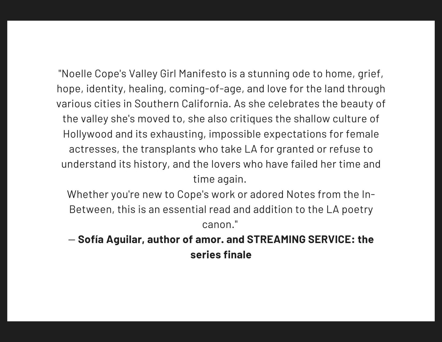 Pre Order: Valley Girl Manifesto